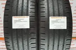 Used summer tire 215/45R17 Continental ContiEcoContact 5 FR 87/V