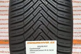 Used summer tire 225/45R17 Continental AllSeasonContact FR XL 94/W