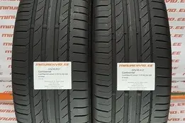 Used summer tire 225/45R17 Continental ContiSportContact 5 FR 91/W SSR