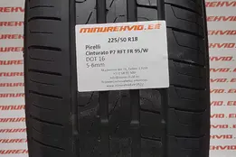 Used summer tire 225/50R18 Pirelli Cinturato P7 RFT FR 95/W.