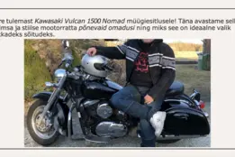 Kawasaki VN 1500, 2003, 1.5, 47 kW, bensiin, manuaal, tagavedu