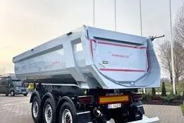 Schwarzmüller K-serie 24m3 Hardox sadulatapp 12 t, 2025, petrol+cng