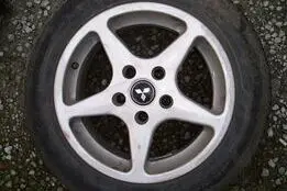 Kasutatud plekkvelg+lamellrehv 195/60R15,