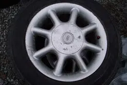 Kasutatud plekkvelg+naastrehv 165/65R15, Bbs