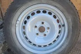 Kasutatud plekkvelg+naastrehv 195/65R15, Volkswagen
