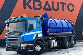 Продается подержанный vehicle Scania P ADR TANK INTERCONSULT 14230 l / VACUUM Pagani MEC 8000 year 2017, 2006, 479 349 км, 11.7, 309 kW, дизель, задний привод, YS2P6X20002012738