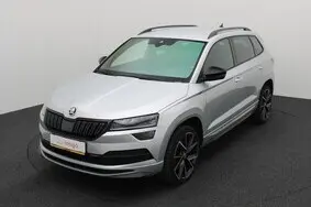 Müüa kasutatud auto Škoda Karoq Sportline Business, 2021, 209 794 km, 1.5, 110 kW, bensiin, automaat, esivedu, OG1967, TMBJR7NU8M5039426