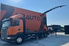 Müüa kasutatud sõiduk Scania R HMF 2823-K6 + JIB / PLATFORM L=7293 mm, 2005, 374 633 km, 250 kW, diisel, manuaal, XLER6X20005133910