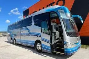 Müüa kasutatud buss Scania K 50+1+1 SEATS / AC / AUXILIARY HEATING / WC / FOGMAKER, 2011, 629 782 km, 324 kW, diisel, automaat, YS2K6X20001873385