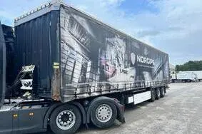 Müüa kasutatud haagis Krone SD LIFTING AXLE + EDSCHA ROOF, 2015, WKESD000000666306
