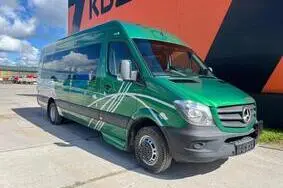 For sale used bus Mercedes-Benz Sprinter 12 SEATS + 2 WHEELCHAIR / WHEELCHAIR LIFT, 2018, 119 558 km, 120 kW, diesel, automatic, WDB9066571P609637