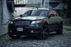 Müüa kasutatud auto Infiniti FX, 2004, 352 000 km, 3.5, 209 kW, bensiin, automaat, nelikvedu, 02ZFV, JNRAS08W74X213581