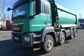For sale naudota sunkvežimis MAN TGS 35.360 8X4 BB, 2014, 369 000 km, 10.5, 265 kW, dyzelinas, mechaninė, visų varomųjų ratų pavara, 290BMG, WMA37SZZ9EP055599