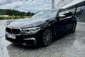 Müüa kasutatud auto BMW M550, 2017, 179 876 km, 4.4, 340 kW, bensiin, automaat, nelikvedu, 021GHR, WBAJB910XHG462714