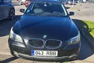 Müüa kasutatud auto BMW 523, 2008, 256 460 km, 2.5, 140 kW, bensiin, manuaal, tagavedu, 043 RBB, WBAPU31030CT76917