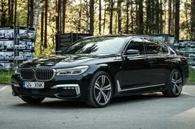 For sale used car BMW 740 xDrive M-Pakett, 2016, 93 000 km, 3.0, 235 kW, diesel, automatic, four-wheel drive, 124XNK, WBA7C610X0GJ35269