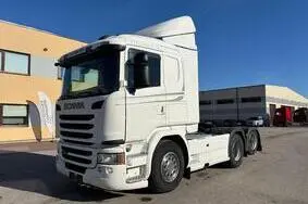 Müüa kasutatud sõiduk Scania G450 6x2 EURO6 + RETARDER, 2014, 741 292 km, 331 kW, diisel, automaat, YS2G6X20002098426