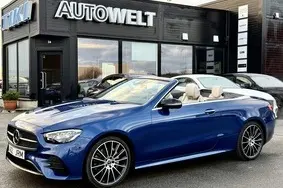For sale used car Mercedes-Benz E 200 4Matic AMG Cabrio, 2022, 43 703 km, 2.0, 145 kW, hybrid, automatic, four-wheel drive, 462JRM, W1K2384871F179986