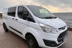 For sale used furgons Ford Transit Custom Custom  N1 Double Cabin Limited Long, 2017, 256 000 km, 2.0, 96 kW, dīzelis, manuālā, priekšējā piedziņa, 505BTJ, WF0ZXXTTGZGS01214