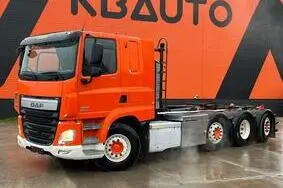 For sale lietots kravas automašīna DAF CF 510 8x2/6 HIAB 24 ton / L=5800 mm, 2015, 626 603 km, 375 kW, dīzelis, automātiskā, XLRAKM4300G076348
