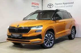 Müüa kasutatud auto Škoda Karoq Sportline TSI, 2022, 42 000 km, 1.5, 110 kW, bensiin, automaat, esivedu, 200TKW, TMBJR7NU5N5045721