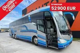 For sale used bus Scania K 50 SEATS / AC / AUXILIARY HEATING / WC, 2011, 573 660 km, 324 kW, diesel, automatic, YS2K6X20001873358