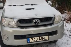 For sale used vehicle Toyota Hilux, 2011, 225 000 km, 2.5, 106 kW, diesel, manual, four-wheel drive, 740MNL