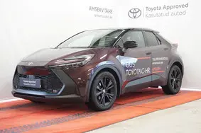 For sale used car Toyota C-HR Style + Tehnoloogia pakett + Multimeediapakett, 2024, 12 000 km, 1.8, 72 kW, hybrid, automatic, front-wheel drive, 382SYT, JTPAAAAA40R015517