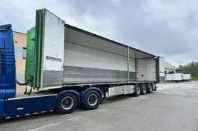 Продается подержанный прицеп Ekeri SIDE OPENING + LAST AXLE STEERING + BOX HEATING, 2013, YF2T32SAGDKN31826