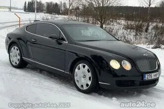 Bentley Continental GT, 6.0, 412 kW, бензин, автомат, полный привод
