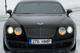 Bentley Continental GT, 6.0, 412 kW, бензин, автомат, полный привод