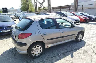 Peugeot 206, 1.4, 55 kW, bensiin, manuaal, esivedu