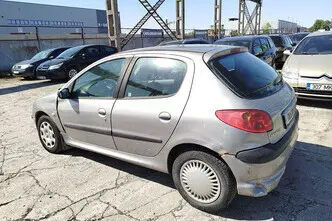 Peugeot 206, 1.4, 55 kW, bensiin, manuaal, esivedu