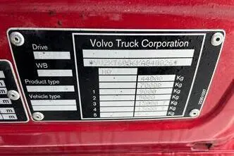 Volvo FMX 540 8x4, 405 kW, diesel, automatic