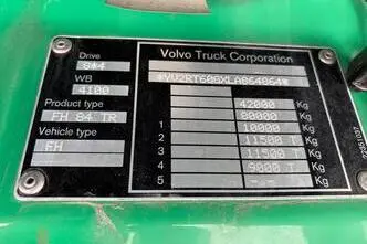 Volvo FH540, 405 kW, diisel, automaat