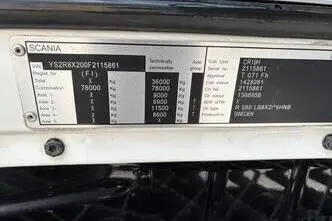 Scania R580, 427 kW, diisel, automaat
