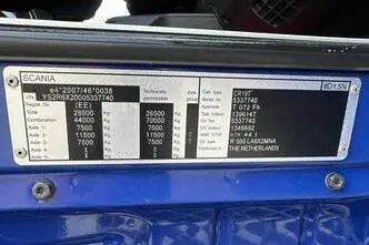 Scania R560, 15.6, 412 kW, diisel, automaat, tagavedu