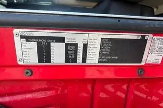 Scania R580, 427 kW, automatic