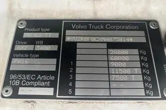 Volvo FH16 750 6X2, 552 kW, diisel, automaat