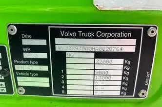 Volvo FM330, 250 kW, diesel, automatic