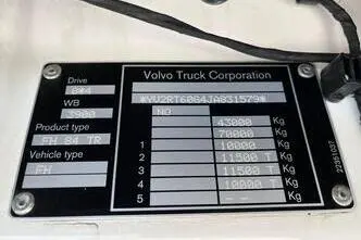 Volvo FH 540 8x4*4, 405 kW, diisel, automaat