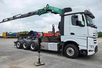 Mercedes-Benz Arocs 3253 8X4*4 Fassi F295, 12.8, 390 kW, дизель, задний привод