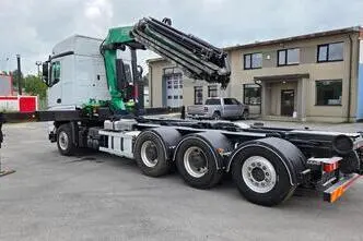 Mercedes-Benz Arocs 3253 8X4*4 Fassi F295, 12.8, 390 kW, дизель, задний привод
