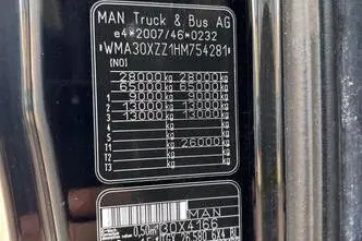 MAN TGX 26.580, 427 kW, diesel, automatic