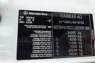 Mercedes-Benz Actros, 315 kW, diesel, automatic