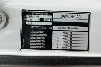 Mercedes-Benz Arocs 3242 8x4, 310 kW, diesel, automatic