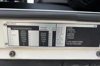 Scania G450, 331 kW, diesel, automatic
