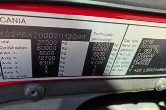 Scania P420 6X2*4, 309 kW, diesel, automatic