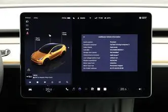 Tesla Model Y, 155 kW, elekter, automaat, nelikvedu