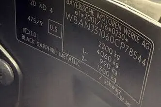BMW 520, 2.0, 120 kW, дизель, механическая, задний привод